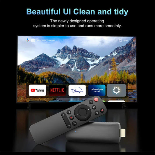 Q6 Android 10 TV Stick HDR Set Top OS 4K 1080P WiFi
